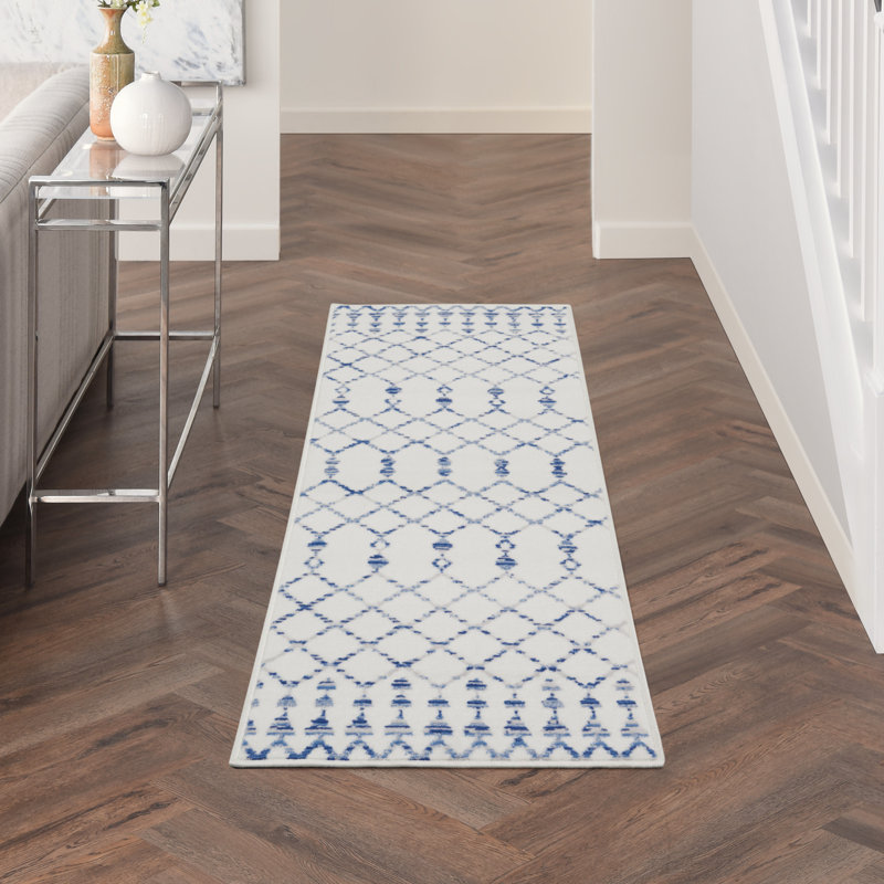 Tapis ivoire Harriet, Tapis de couloir 2 pi x 8 pi