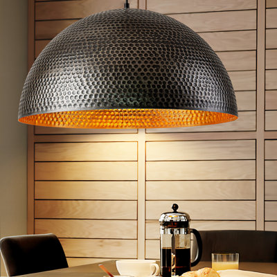 Lodi 1-Light Dome Single Pendant