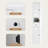 66.9" Tall Narrow Bathroom Storage Cabinet with Drawer & Adjustable Shelves, Slim Freestanding Organizer-318438266