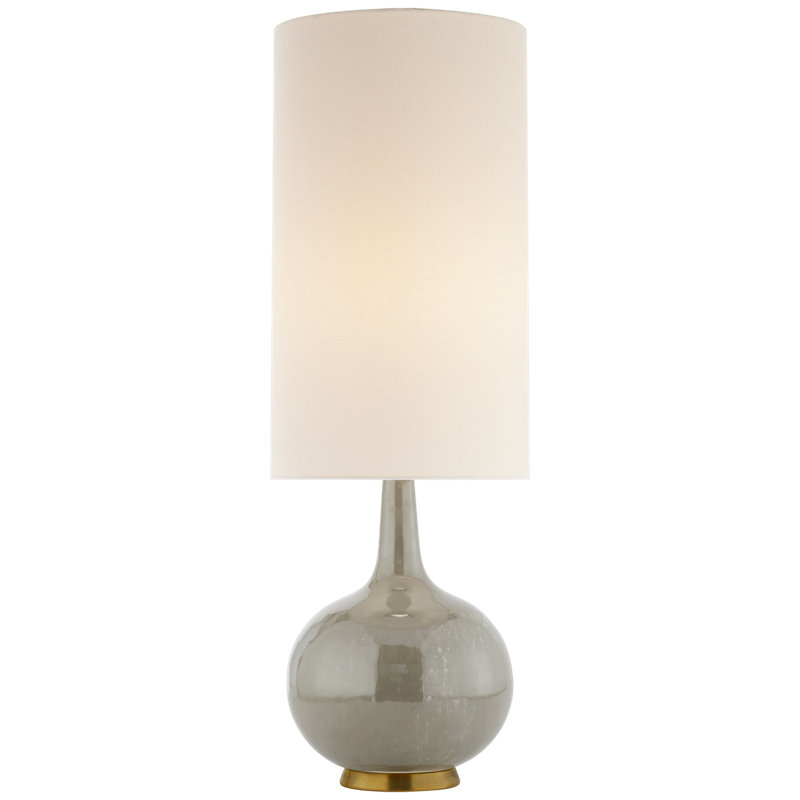 AERIN Hunlen Table Lamp, Shellish Gray