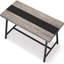 Table de conférence rectangulaire moderne pour 6 à 8 personnes, structure en métal durable, grande surface de travail pour une collaboration d'équipe-708741380