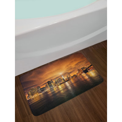 Abbi Non-Slip Bath Mat