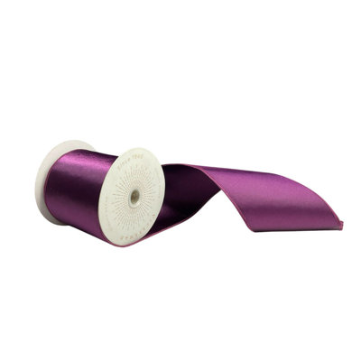Vickerman 4"x10yd Satin Christmas Ribbon
