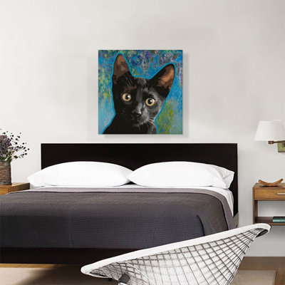 «Bombay Cat Breed», reproduction d'art sur toile tendue
