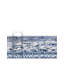 Tapis géométrique bleu / ivoire / bleu marine / bleu clair Hartle-19394273