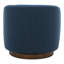 Fauteuil club pivotant en polyester 31 po.-984427742