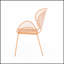 Ensemble de chaises d'extérieur en filet ELBA, résistant aux intempéries et élégant pour le confort du patio et du jardin