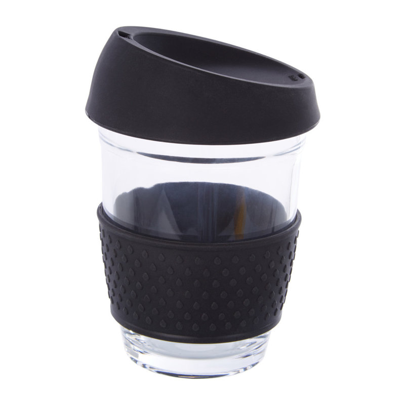 Symple Stuff Burnsville Travel Mug, Black