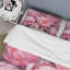 Pink Pivoine Perfection I - Ensemble de housse de couette floral - Microfibre de polyester-110397832