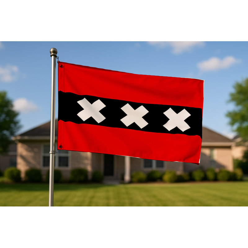 Amsterdam City Flag - Drapeau
