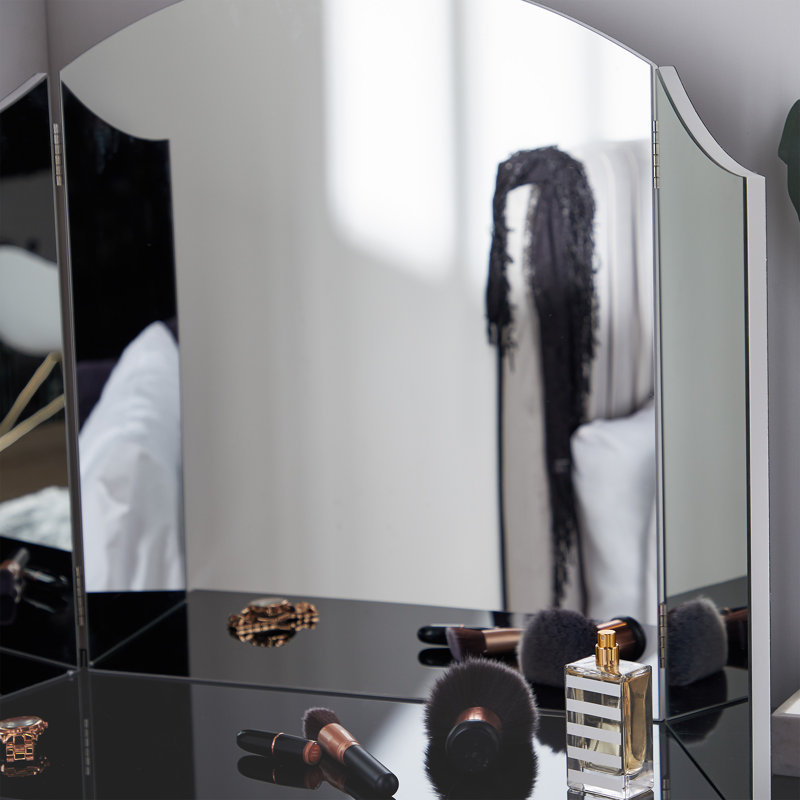 Metal Arch Wall Mirror
