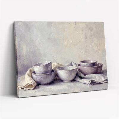 Nature morte sur toile, ensemble de 1