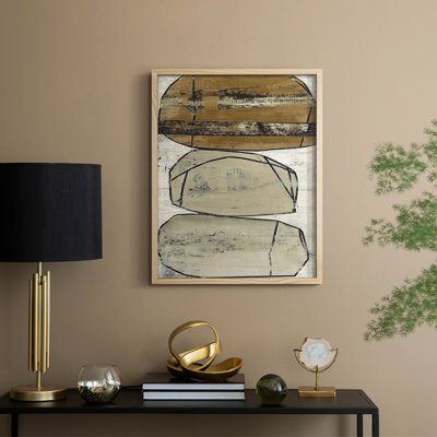 Dim Sum I, reproduction encadrée - bois massif