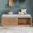 43" Wide Shoe Storage Bench With Cushion Entryway Bench-833058112