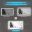 Smart LED Bathroom Mirror with Adjustable Colour Temperature, Dimmable, Defogging-908525870