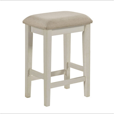 Ensemble de table de salle à manger à hauteur de comptoir moderne à deux tons 4pc