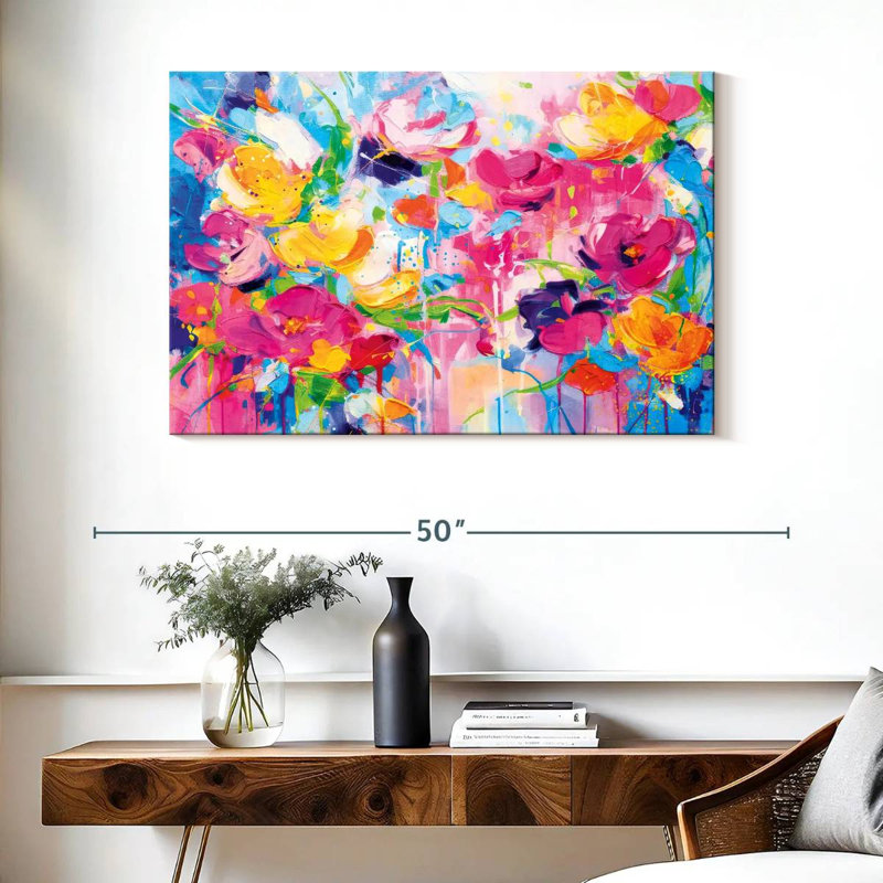 Avery Efflorescent Abstract, 26" H x 39" W