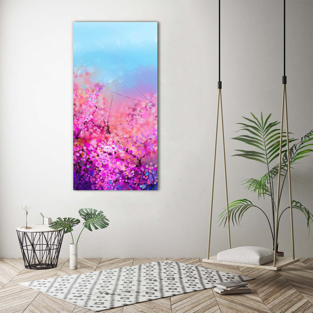 Cherry Blossoms - Wrapped Canvas Print
