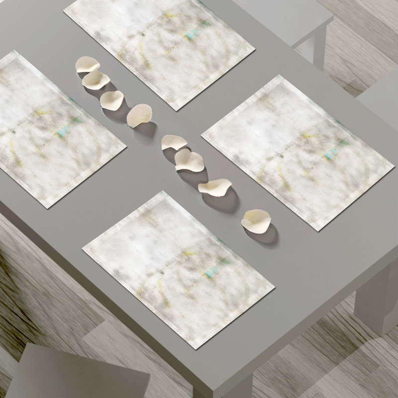 Napperon abstrait en polyester