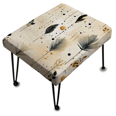 Repose-pieds gris et beige Urban Softs I