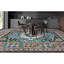 Hand-Knotted High-Quality Orange Area Rug