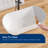 Forma 51'' Small Freestanding Tub Solid Surface Freestanding Soaking Bathtub