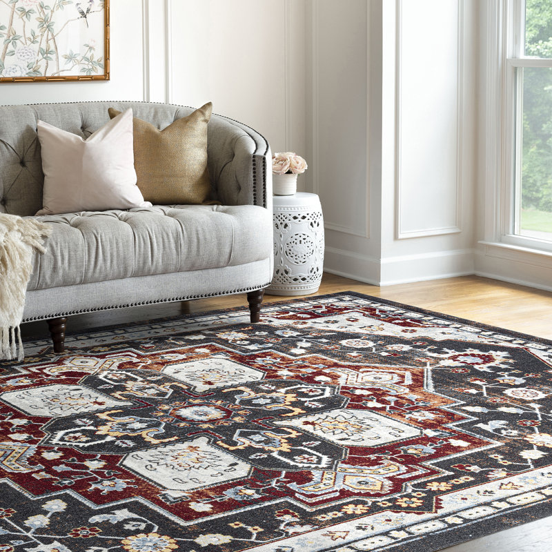 Gjon Indoor Rug, Rectangle 5'3" x 7'3"
