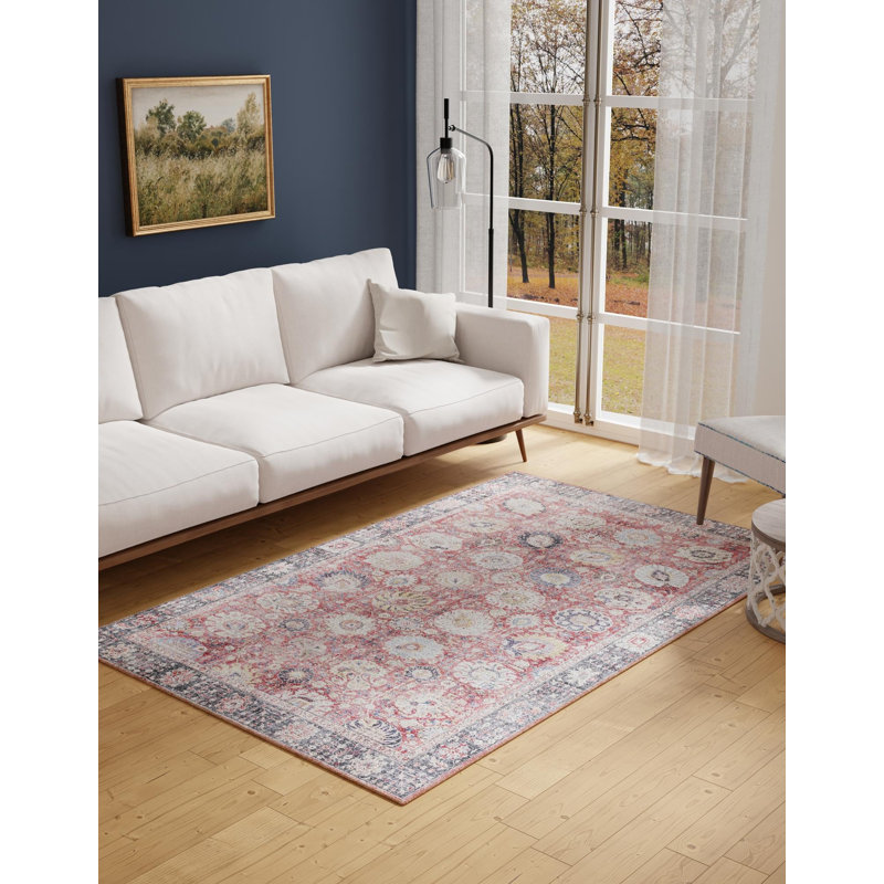 Bungalow Rose Miriam Timeless Rug, Rectangle 9 pi 5 po x 13 pi 1 po