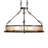 36" Long Craftsman Prime Oblong Inverted Pendant