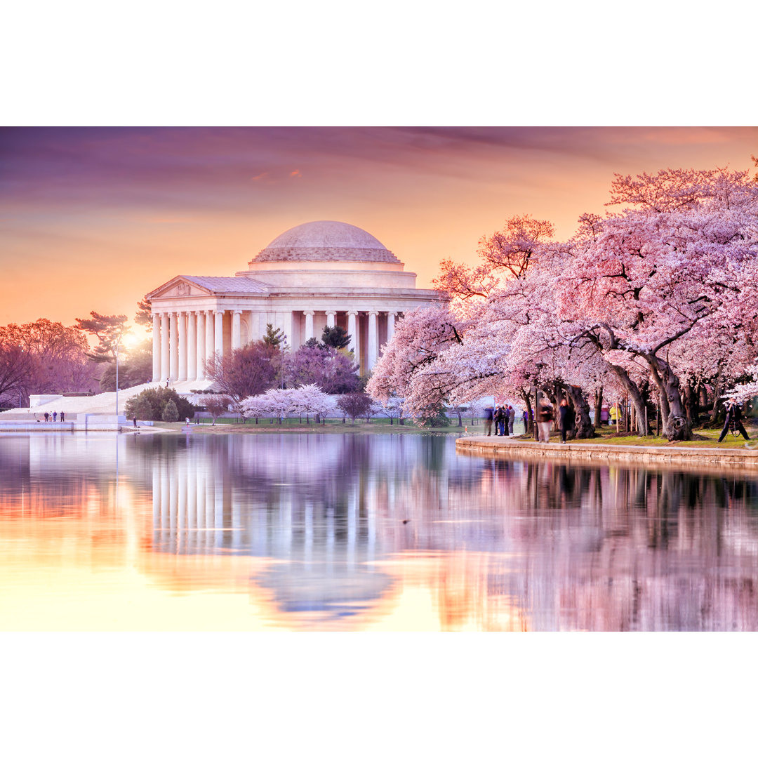 Jefferson Memorial - Kunstdrucke auf Leinwand - Wrapped Canvas