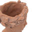 Pot à fleurs brun en ciment-270957829