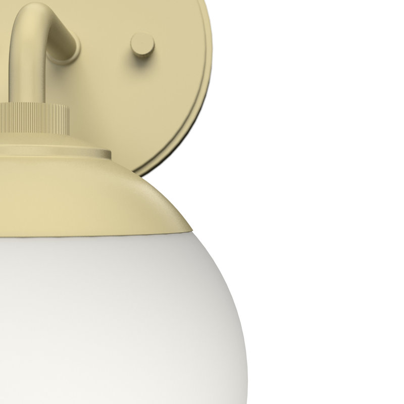 Hepburn 1 - Light Dimmable Armed Sconce, Brass