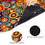  Tapis d'intérieur antidérapant pour porte d'extérieur, 24 po x 36 po, fleur de mandala colorée-761544520-761544532