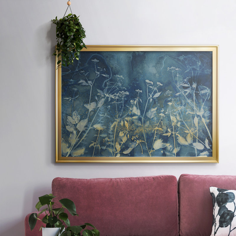 Irresistable, reproduction d'art sur toile, Or, 14" H x 20" Wx 1.5" D