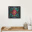 «Floral Fiesta Tile 6» par Laura Marshall, art mural en métal-102872890