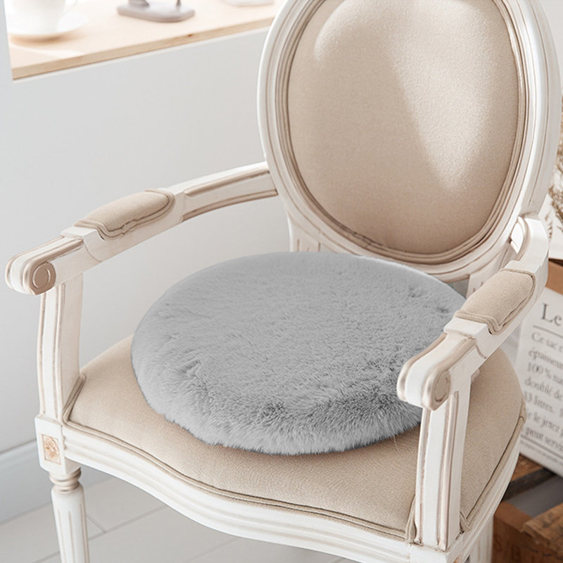Seat Cushion Chair Cushions Thicken Soft Student Seat Pad Winter Warm Office Chair Sit Mat Non Slip Feelers Stool Cushions