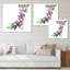 «Green and Pink Flower Arrangement IV», art mural traditionnel sur toile-136304128-136304138