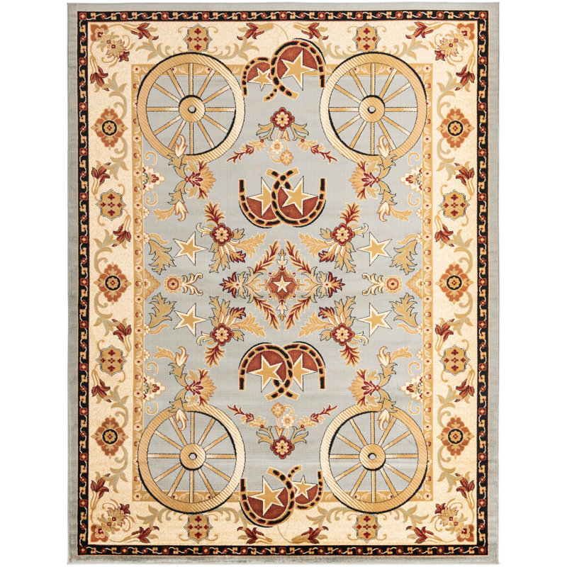 Athallia Oriental Indoor Rug, Rectangle 9' x 12'
