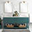 72" Robertson Double Bathroom Vanity Set with Oval Undermount Sinks-95319287-75247116-75247115