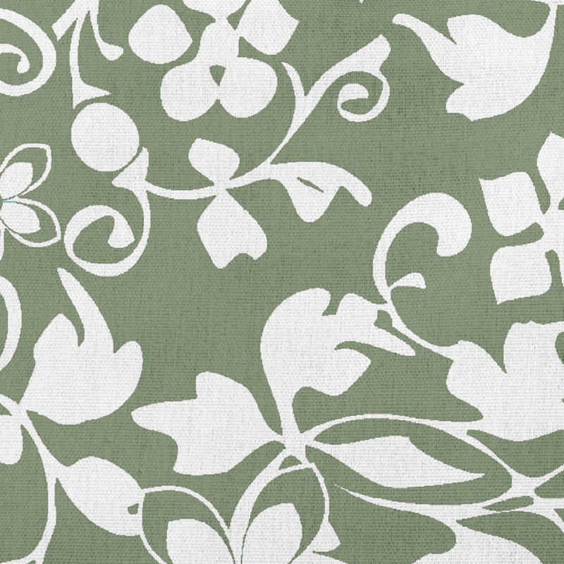 Coussin décoratif lombaire Evelyn, Sauge