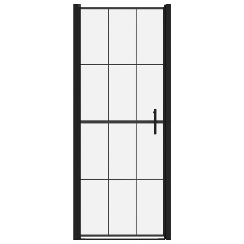 Jimerson 358.3mm W x 767.7mm H Pivot Framed Shower Door with Clear Glass