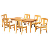 Osborne Outdoor 7 - Piece Teak Dining Set