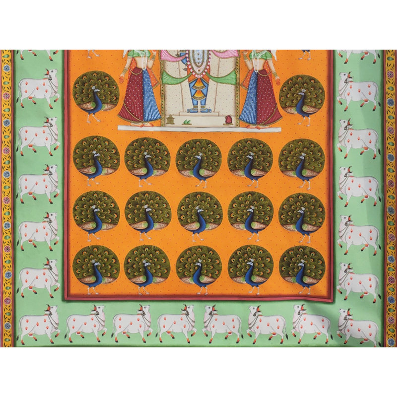 Shrinathji Pichhwai, peinture | Par Dheeraj Munot