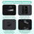 Wall-Mount Shoe Showcase with Locking Wooden Frame and UV-Protected Acrylic Window (2-Pack)