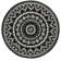 Celebration Valencia Flatweave Black Rug