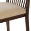 Tullio Upholstered Stool with Solid Wood Frame