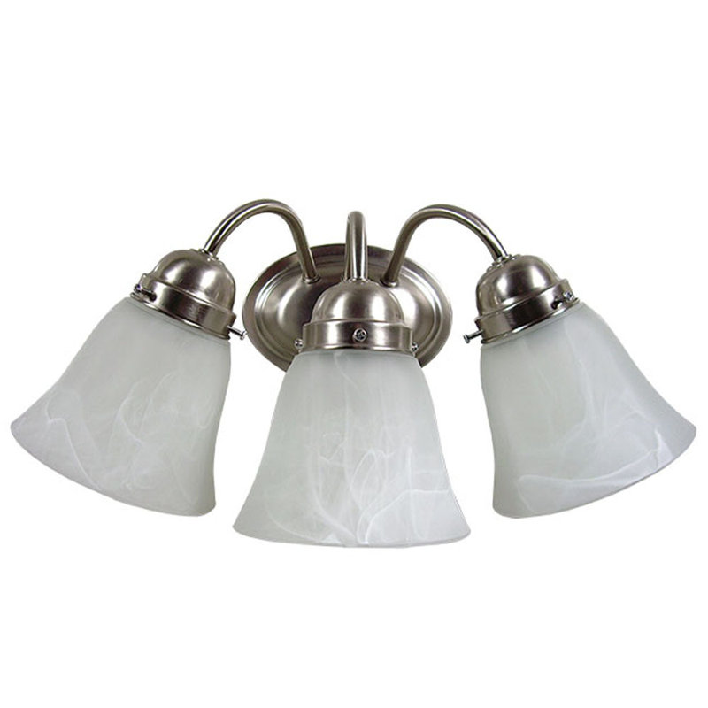 Éclairage pour meuble-lavabo 3 lumières Quarles