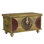 Mesa Carved Wood Trunk Coffee Table