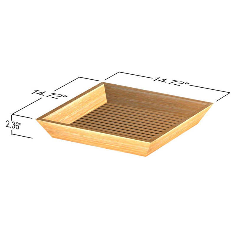 Pacifica Vanity Teak Tray