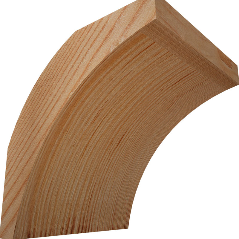 Genouillère Thorton, Sapin Douglas de 5 1/2 po (lisse), 6 po X P 6 po H
